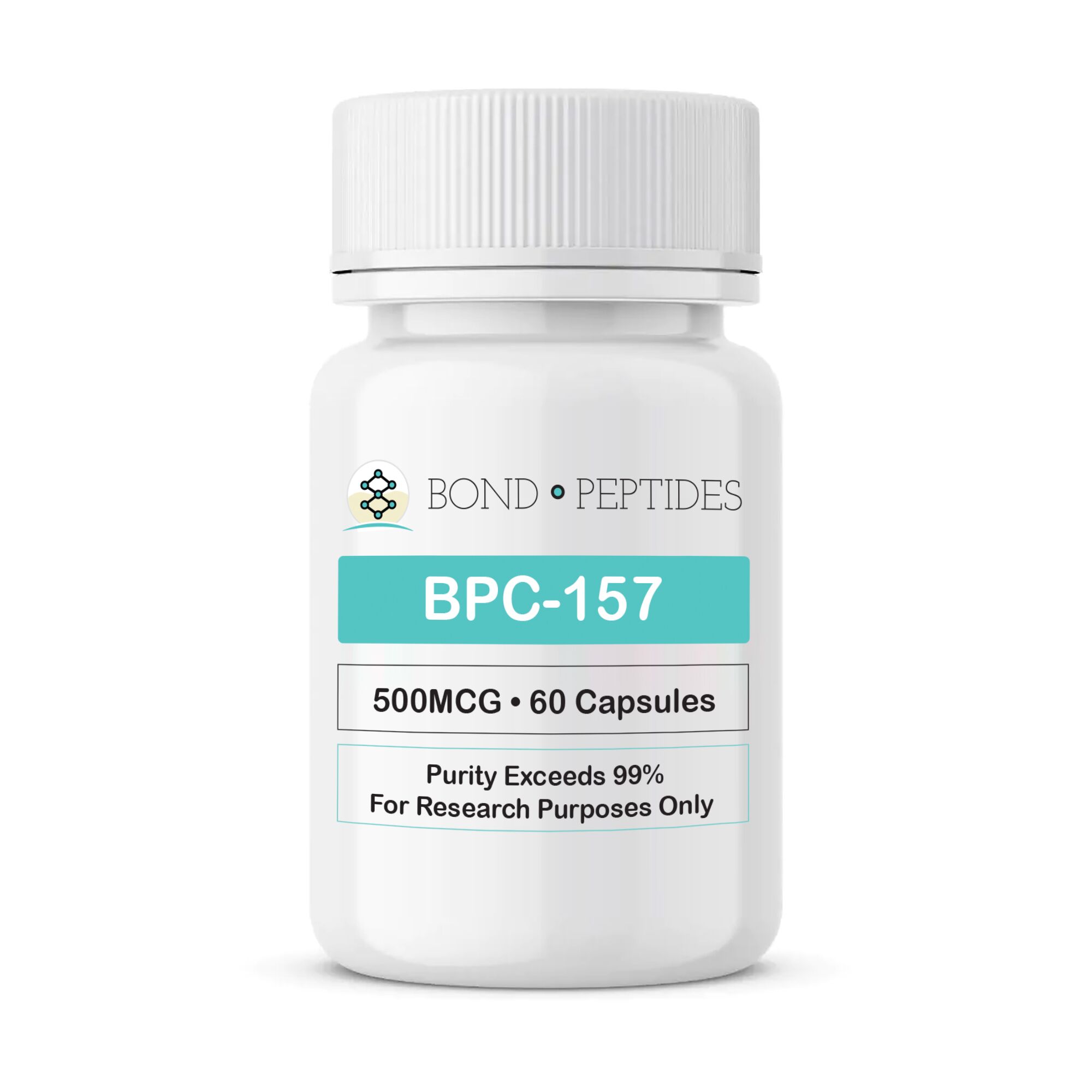 Bond Peptides BPC-157 & Tesofensine Capsules Bundle 2 Bond Peptides BPC-157 - 60 Count Capsules