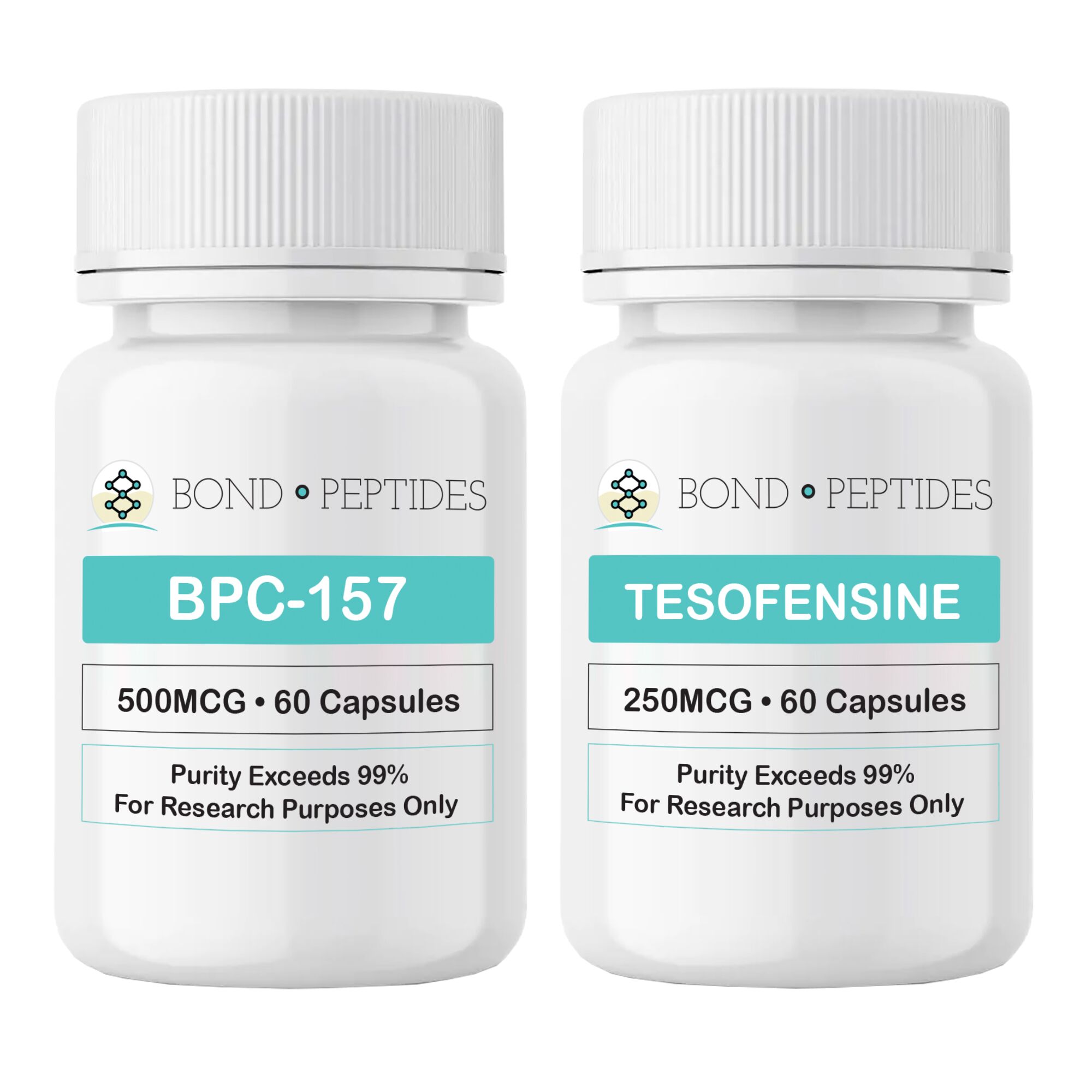 Bond Peptides BPC-157 & Tesofensine Capsules Bundle