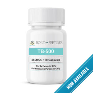 Bond Peptides TB-500 - 250MCG 60 Count Capsules