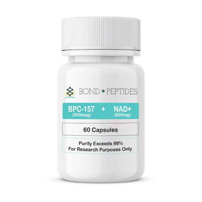 Bond Peptides BPC-157 NAD+ 60 capsules