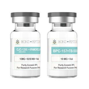 Bond Peptides CJC-1295 No DAC + Ipamorelin Vial (5/5) 10mg + BPC-157 + TB-500 Vial 10 mg